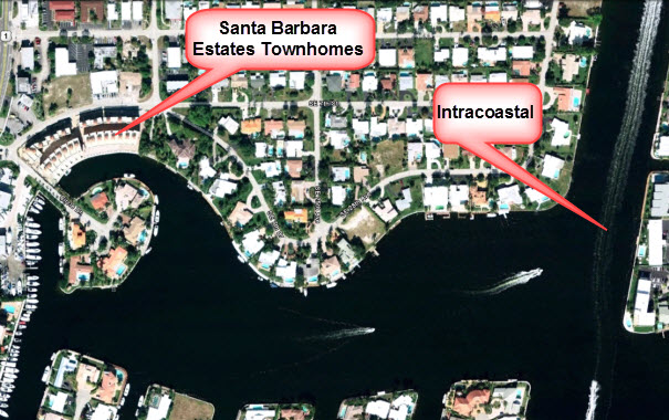 Santa Barbara Estates Townhomes Google Map