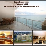 Ocean Grande Condo Penthouse 905